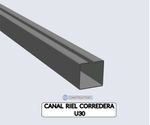 DC-CANAL-CORREDERA-U30X1.5MM