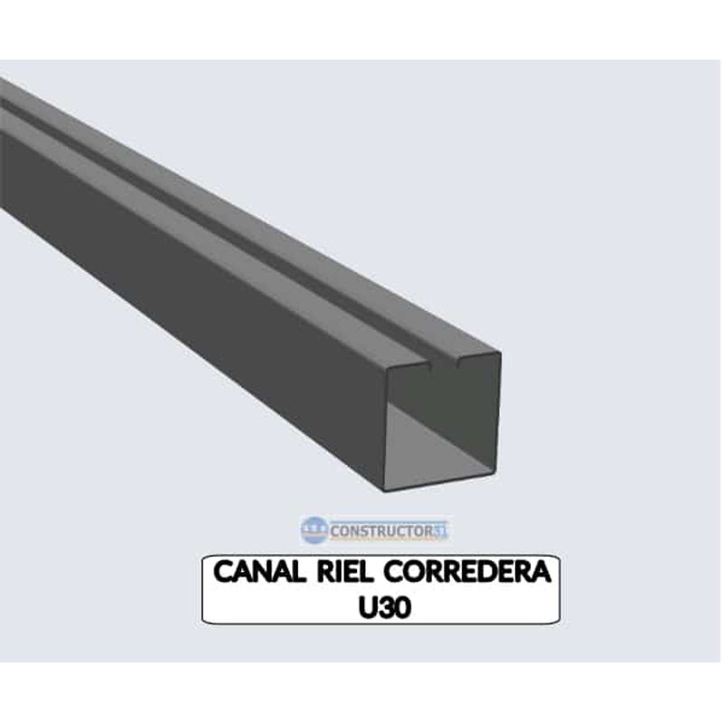 DC-CANAL-CORREDERA-U30X1.5MM