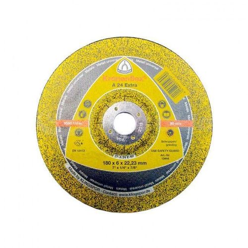DISCO DESBASTE METAL 9" KLINGSPOR