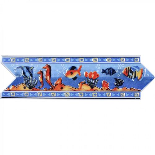 CENEFA ACUARIO 8X25CM LISTEL
