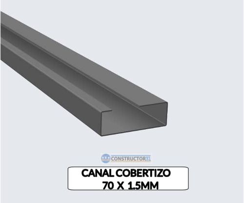 CANAL COBERTIZO 70X1.5MM