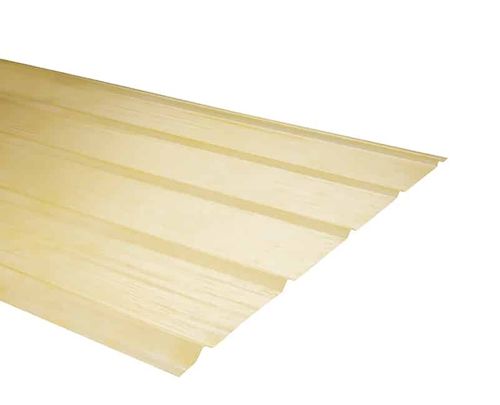 PLANCHA FIBRA DE VIDRIO 5V 2.5MT - Amarillo