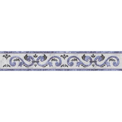 CENEFA NIZA AZUL 5.7X35CM LISTEL