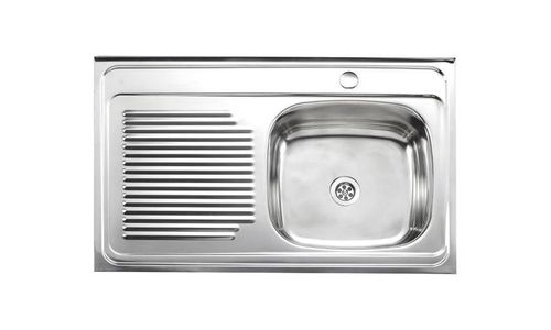 LAVAPLATOS COCINA 80X50CM  Monomando Secador Izquierdo
