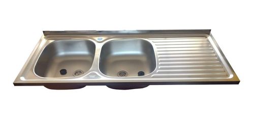 LAVAPLATOS COCINA DOBLE 120X50CM - 120x50cm Monomando Derecho