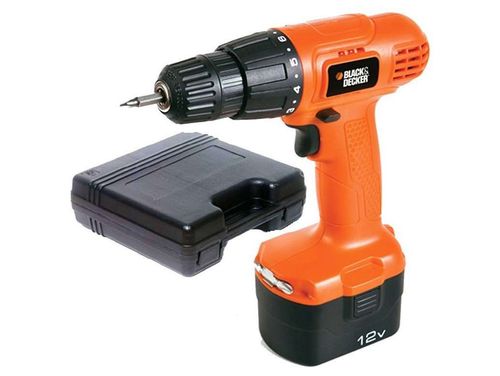 TALADRO INALAMBRICO 12V + MALETA B&D CD121K