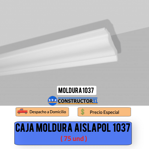 MOLDURA AISLAPOL 1037 CAJA 75und