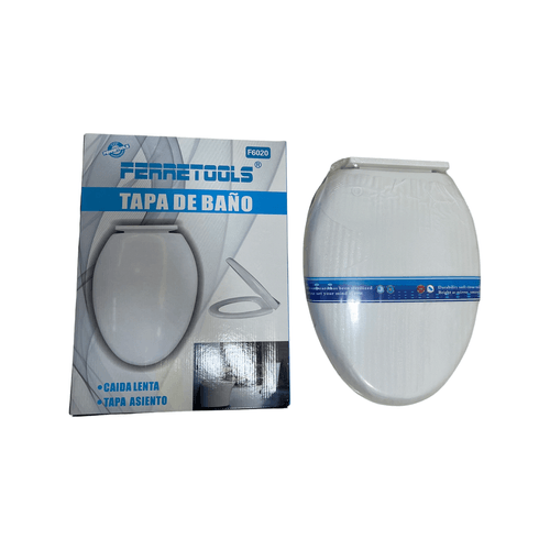 TAPA BAÑO WC CIERRE SUAVE F6020