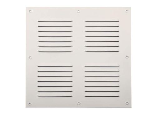 CELOSIA 30x30cm VENTILACION ALUM ESMALTADO BLANCO