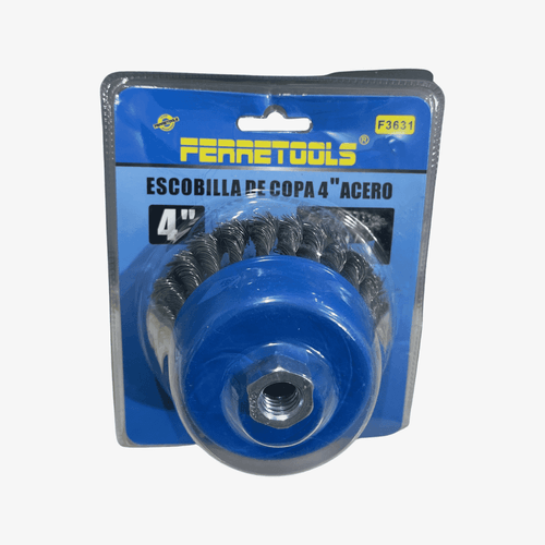 ESCOBILLA COPA TRENZADA 4" F3631