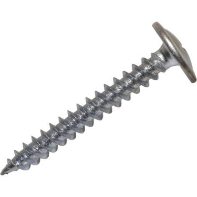 Tornillo cabeza lenteja 8 x 1 1/4 " Punta Fina 100und