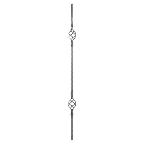 BALAUSTRO FORJADO 2 PIÑA 90CM 48-3 ARTEFERRO