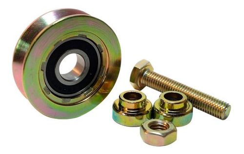 RUEDA PORTON A PISO 4" CON PERNOS F2111 (2und)