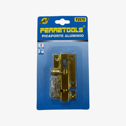 PICAPORTE ALUMINIO BRONCE 2" F2570