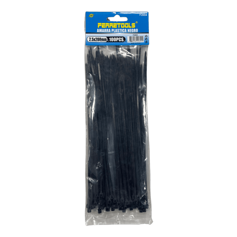 AMARRAS-PLASTICAS-NEGRAS-2.5X200MM--100und--F2694