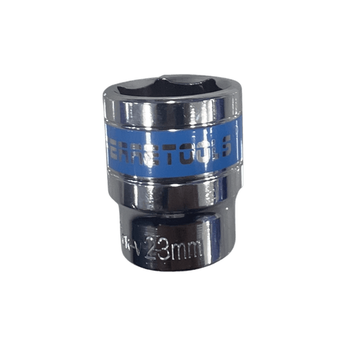 DADO 1/2" HEXAGONAL 23MM CROMO-VANADIO F3735