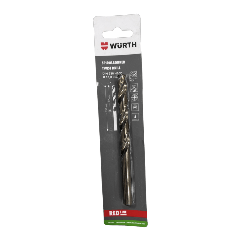 BROCA-FIERRO-COBALTO-HSCO-10MM-WURTH