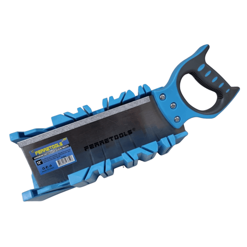 SERRUCHO INGLETE 12" PLASTICO F3654 AZUL