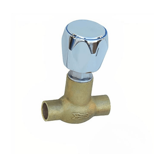 LLAVE PASO CUERPO SUPERIOR POMO 3/4" TAUMM