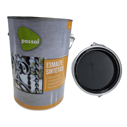 ESMALTE SINTETICO NEGRO GALON PASSOL