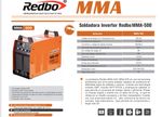 SOLDADORA-INVERTER-TRIFASICA-MMA-500-REDBO