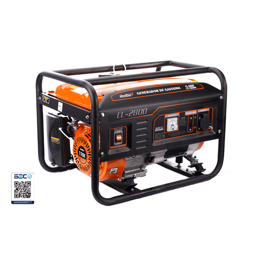 GENERADOR BENCINERO REDBO CL-2800 PARTIDA MANUAL 2800W