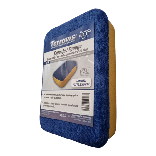 ESPONJA FRAGUE MICROFIBRA AZUL TORREWS