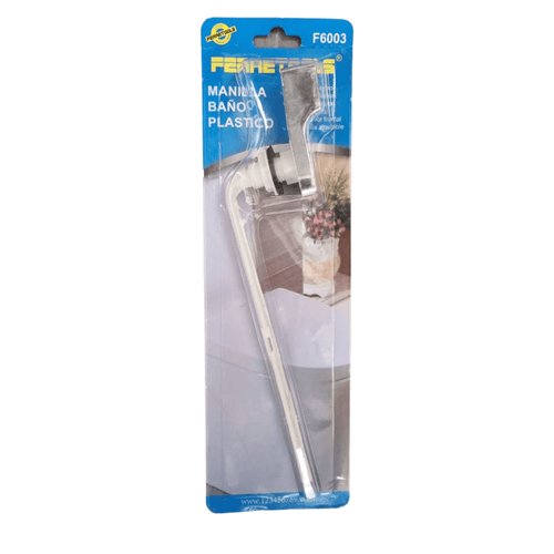 MANILLA WC ESTANQUE ACCIONAMIENTO PLASTICO F6003