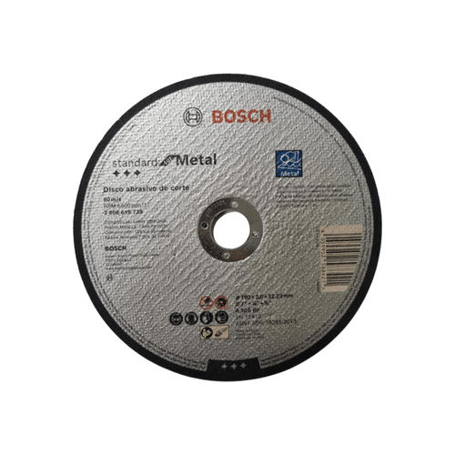 DISCO CORTE METAL 7" X 3MM BOSCH