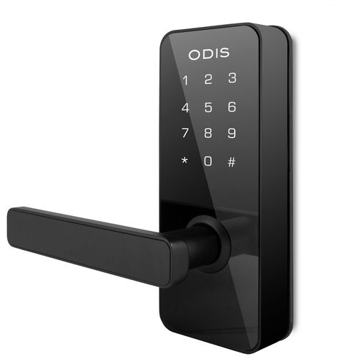 CERRADURA DIGITAL MANILLA REVERSIBLE 7700 NEGRA ODIS