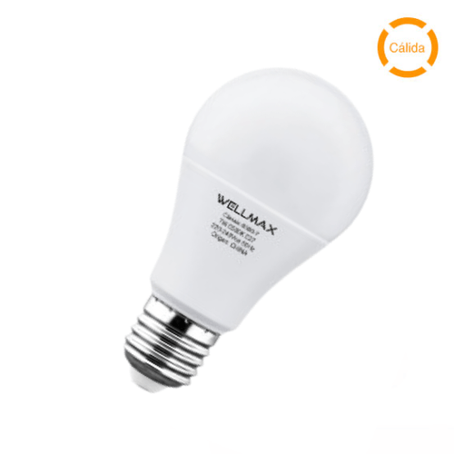 AMPOLLETA LED A60 9W/3000K E27 L.C WELLMAX