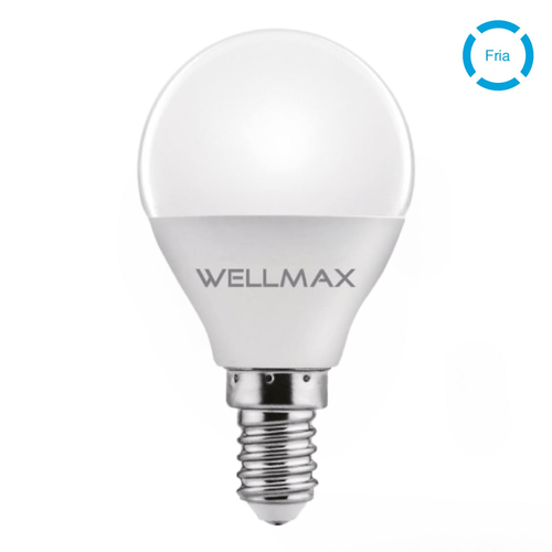 AMPOLLETA LED BASE E14 6W/6500K WELLMAX