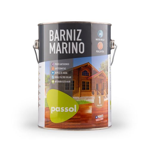 BARNIZ MARINO CAOBA GALON PASSOL