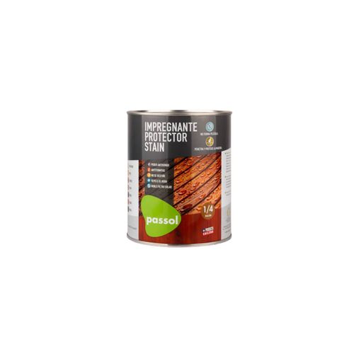 STAIN PROTECTOR MADERA INCOLORO 1/4GL PASSOL