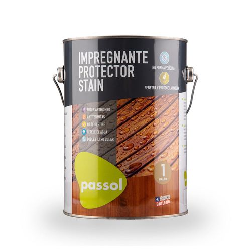 STAIN PROTECTOR MADERA INCOLORO GALON PASSOL