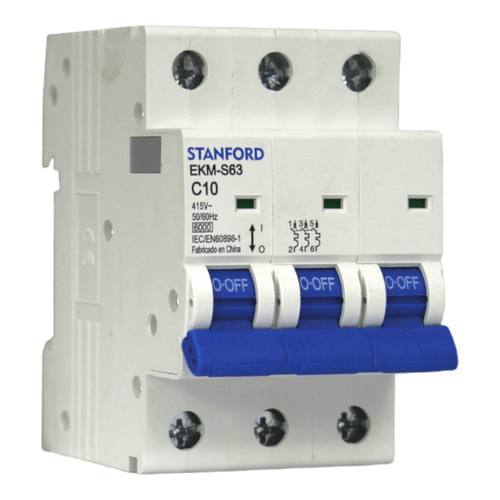 AUTOMATICO TRIFASICO 3X10A 6KA C STANFORD
