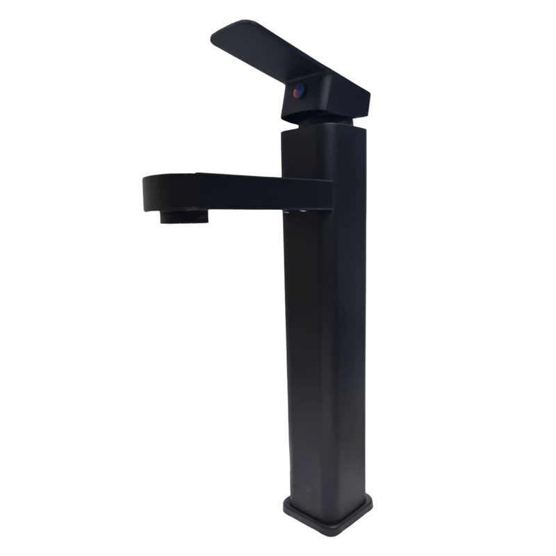 Monomando-lavatorio-alto-negro-f6111