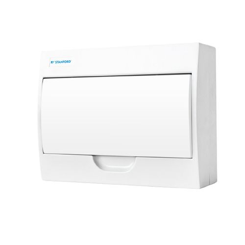 Tablero Sobrepuesto PVC 12 Modulos Tapa Blanca Stanford