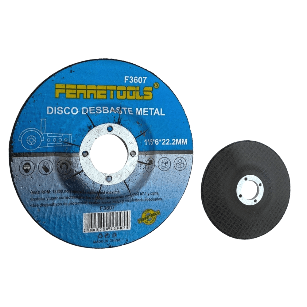 DISCO DESBASTE METAL 4 1/2