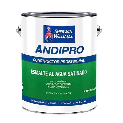 Esmalte al Agua Blanco Andipro Galon Sherwin Williams