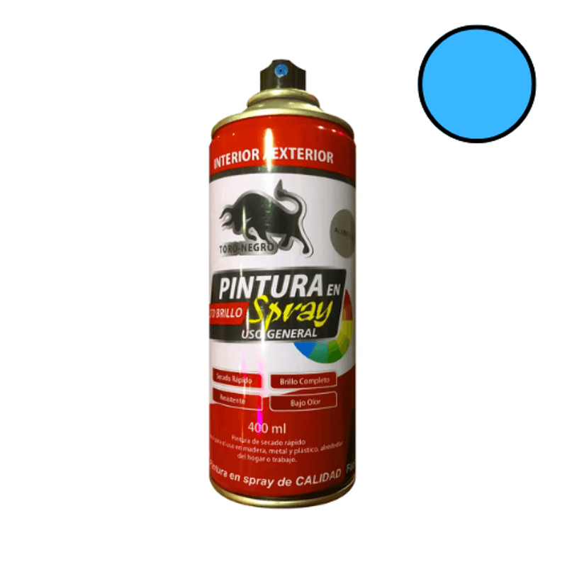 SPRAY-PINTURA-ESMALTE-CELESTE-TORO-NEGRO