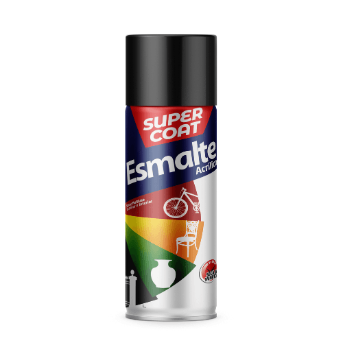 Pintura Spray Esmalte SuperCoat Marron Cafe