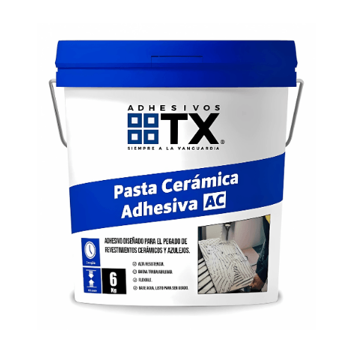 Adhesivo Ceramico Pasta AC 6kg Galon Transex Pegamento