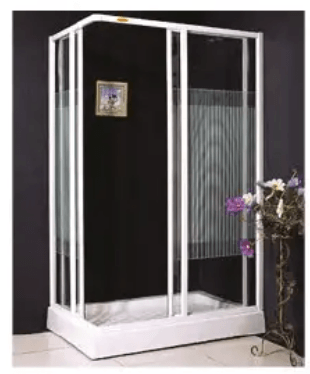 SHOWER DOOR 80x120x195  RECTO A MURO DERECHO TAUMM