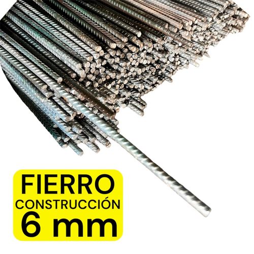 FIERRO ESTRIADO 6 MM