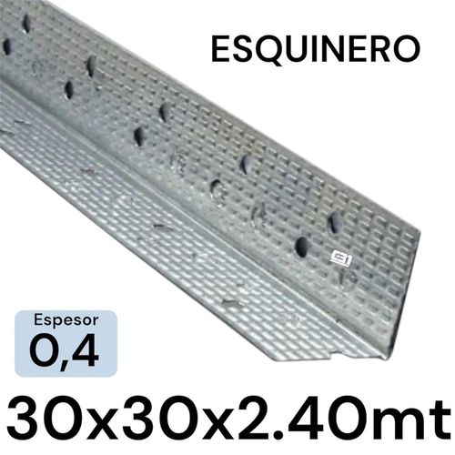 METALCON ESQUINERO 30X30X2.4MT