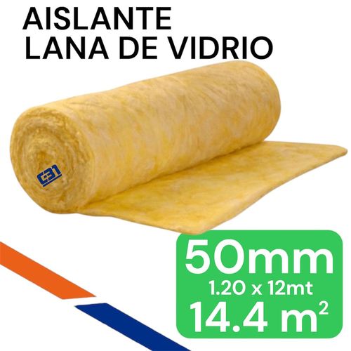 LANA DE VIDRIO 50MM 14,4M2