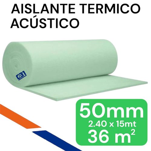 AISLANTE TERMICO ACUSTICO 36M2 2.4X15MT