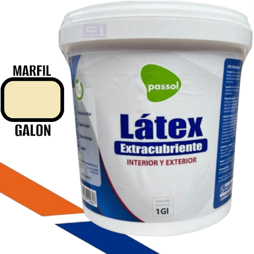 Latex Extracubriente Marfil Galon passol