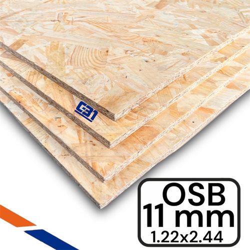 OSB 11MM 1.22X2.44MT Rojo/Natural